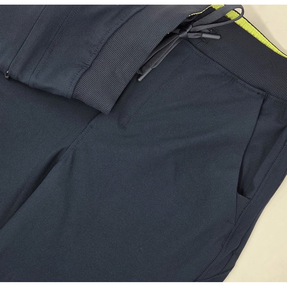 Birddogs Jogger Pants Mens Large Navy Blue Boom For Your Boomstick Unlined NWOT‎